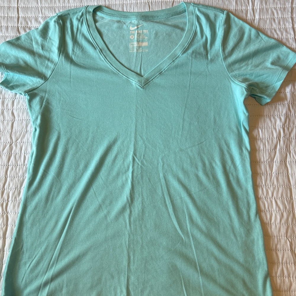 Nike Teal Dri-FIT Athletic Tee